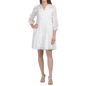 JOHNNY WAS White Kimberlee Mini Dress